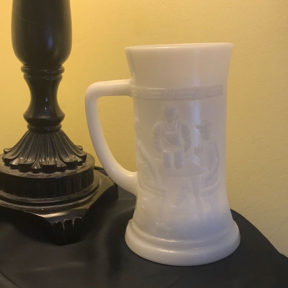 Vintage Federal Milk Glass Beer Stein - Picture 2 of 4